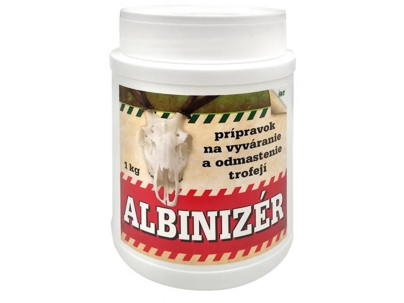 ALBINIZER - prípravok na vyváranie a odmasťovanie trofejí 1000g Poľovnícke potreby