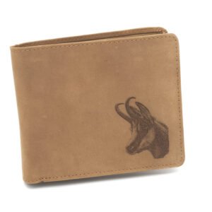 Kožená peňaženka TETRAO kamzík ležatá TETRAO Poľovnícke potreby