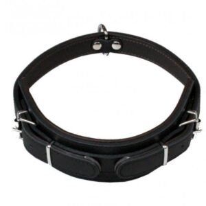 Kožený obojok obrana bez ucha 6 x 65 cm Dogtrace Poľovnícke potreby