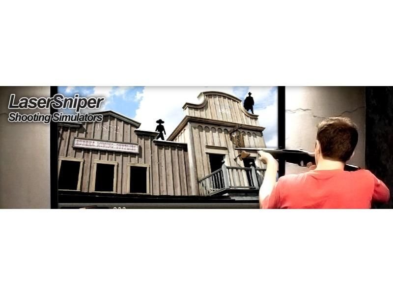 Laserová strelnica s dlhou zbraňou LaserSniper Poľovnícke potreby