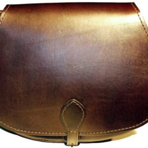 Lovecká brašňa hladká hovädzina malá ZUBÍČEK Poľovnícke potreby