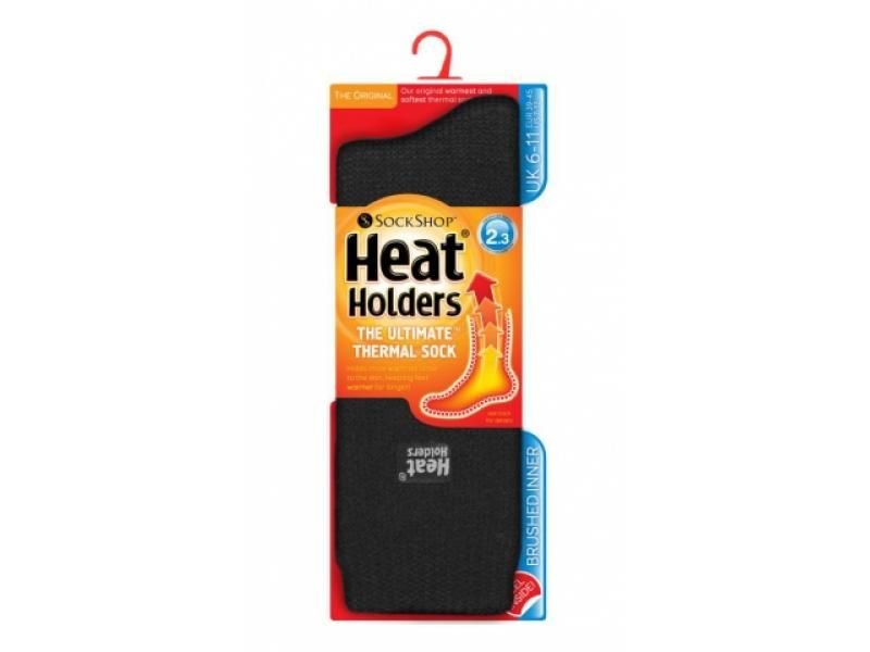 Najteplejšie hrubé ponožky Heat Holders čierne Heat Holders Poľovnícke potreby