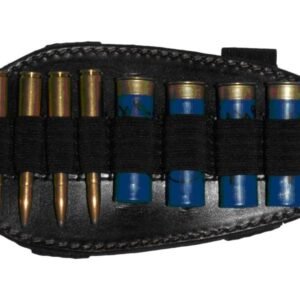 Návlek na pažbu kožený kombinovaný ZUBÍČEK Poľovnícke potreby