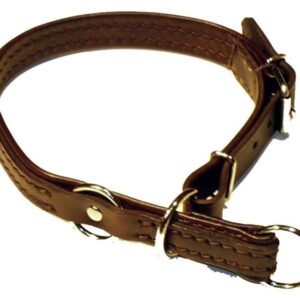 Obojok sťahovací s dorazom podšitý tenkou kožou-dĺžka 55cm ZUBÍČEK Poľovnícke potreby