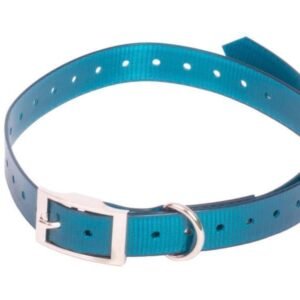 Plastový obojok modrý 20 mm x 70 cm (mini) Dogtrace Poľovnícke potreby