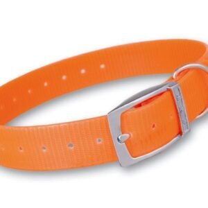 Plastový obojok oranžový 25 mm x  70 cm Dogtrace Poľovnícke potreby