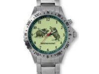 Poľovnícke hodinky Greiner nerezový remienok/diviaky Greiner Poľovnícke potreby