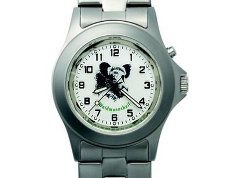 Poľovnícke hodinky nerezový remienok/hlava diviaka Greiner Poľovnícke potreby