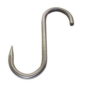 S-Hák nerezová oceľ na zver 10 x 200 mm Mannser Poľovnícke potreby
