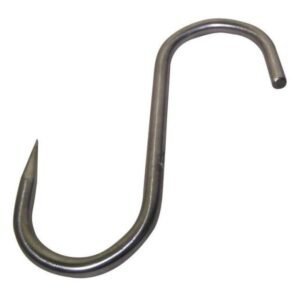 S-Hák nerezová oceľ na zver 12 x 220 mm Mannser Poľovnícke potreby