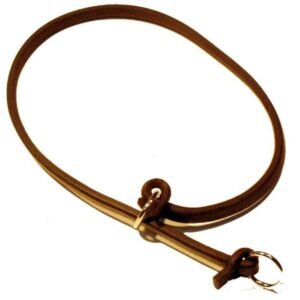 Sťahovací obojok z guľatej kože - dĺžka 65cm ZUBÍČEK Poľovnícke potreby