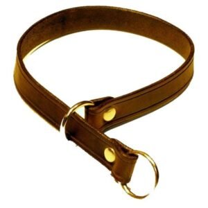 Sťahovací obojok z plochej kože - dĺžka 65cm ZUBÍČEK Poľovnícke potreby