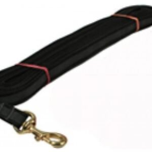 Stopovacia šnúra pogumovaná čierna 10 m x 12 mm Dogtrace Poľovnícke potreby