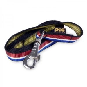 Vodítko Dogtrace trikolora 20 mm x 120 cm Dogtrace Poľovnícke potreby