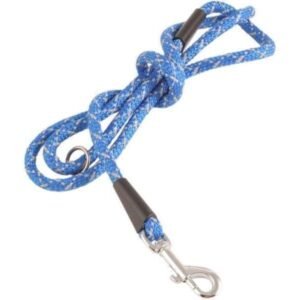 Vodítko lano reflexné 10 mm x 150 cm modré Dogtrace Poľovnícke potreby