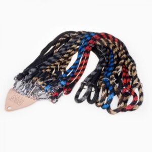 Vodítko špirála 14 mm x 240 cm čierne Dogtrace Poľovnícke potreby