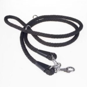 Vodítko špirála 14 mm x 300 cm čierne Dogtrace Poľovnícke potreby