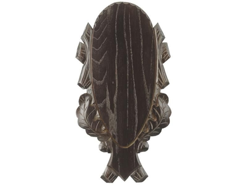Vyrezávaná podložka pod trofej 40 x 20 cm tmavá EUROHUNT Poľovnícke potreby