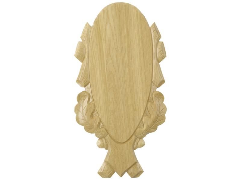 Vyrezávaná podložka pod trofej 53 x 23 cm bledá EUROHUNT Poľovnícke potreby