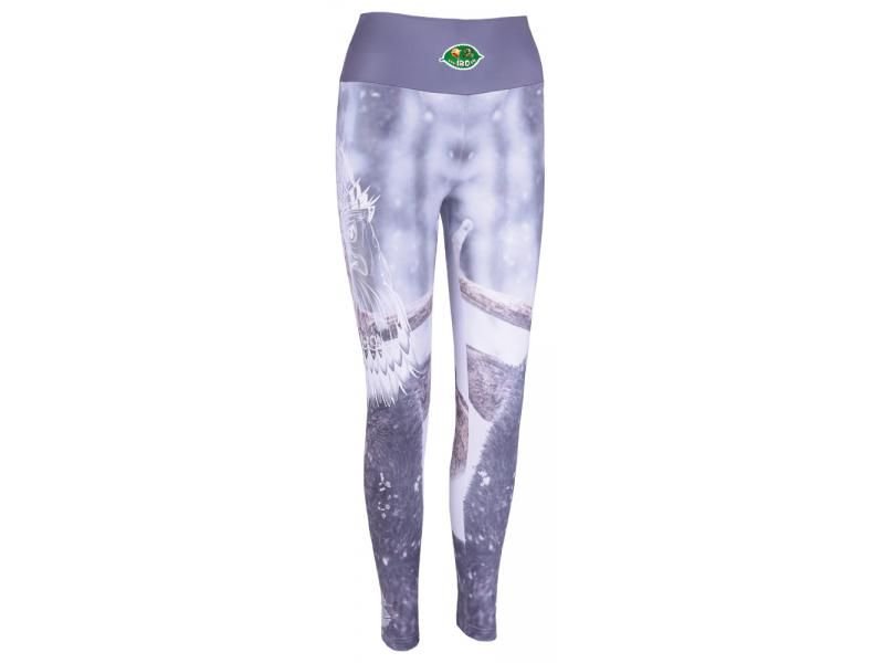 Dámske poľovnícke legíny TETRAO s motívom jeleň na snehu M TETRAO Poľovnícke potreby