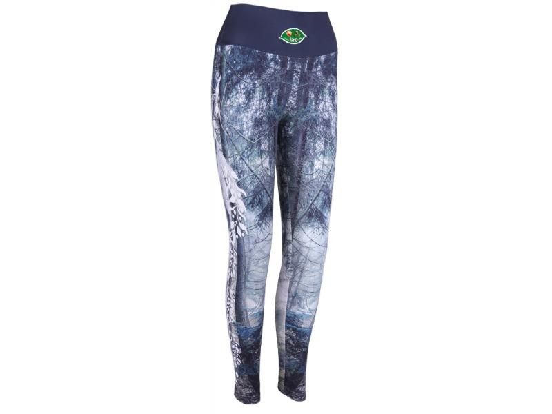 Dámske poľovnícke legíny TETRAO s motívom les M TETRAO Poľovnícke potreby