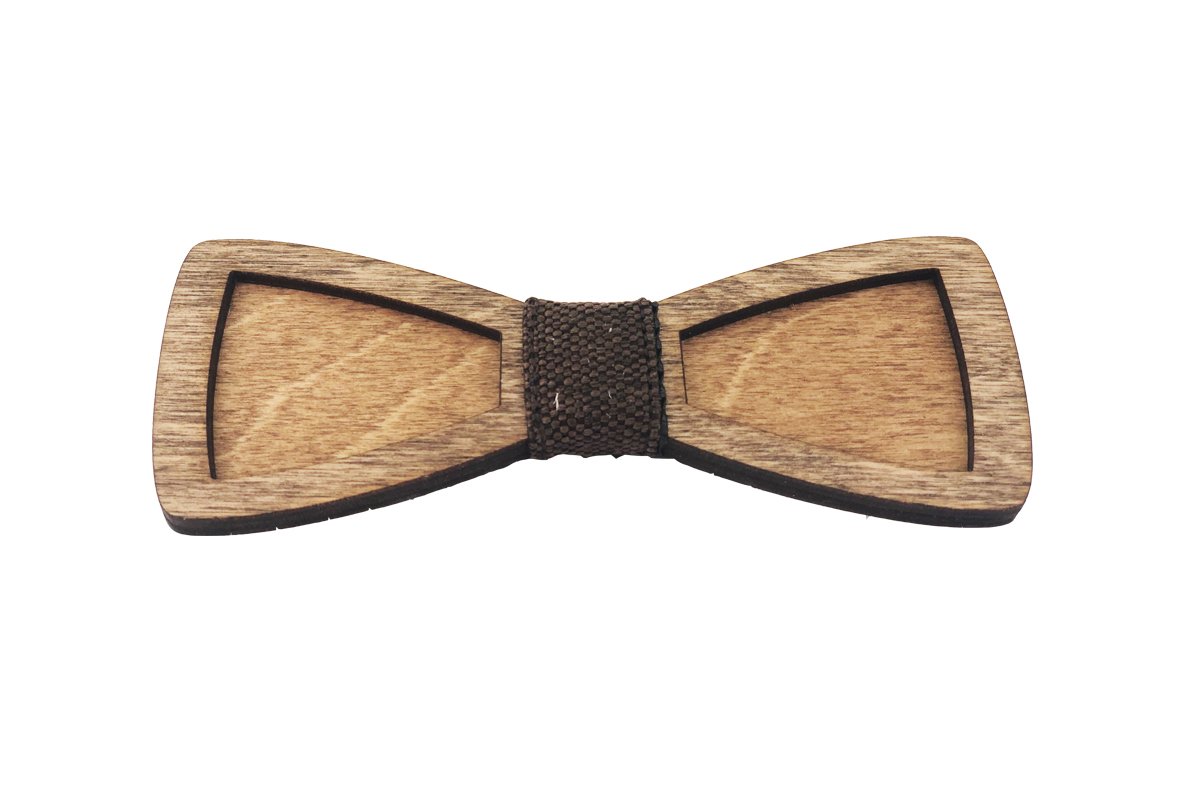 Drevený motýlik GLAMOR - tmavohnedý ODIMON Poľovnícke potreby