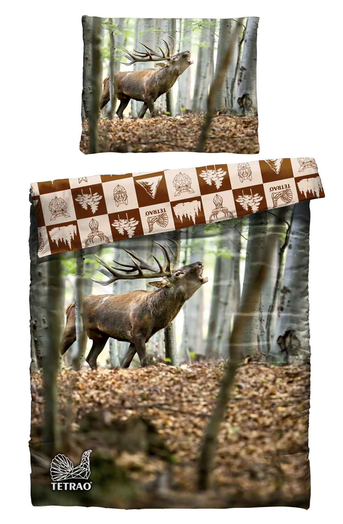Obojstranné obliečky so zipsom TETRAO - jeleň TETRAO Poľovnícke potreby