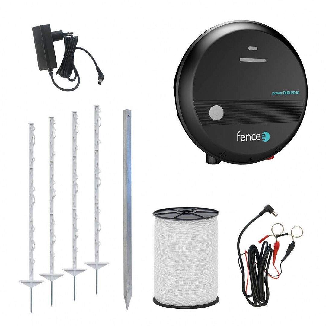 Set elektrického ohradníka Fencee DUO PD10 - inštalácia do 200 m pre kone